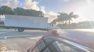 JaxSlayherTV - PAWG Molly Fucked In The Car - 07/22/2022